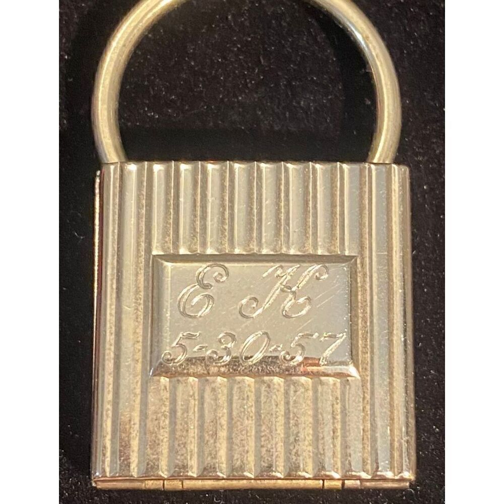 Vintage Speidel Engraved Locket with Pictures 1957
